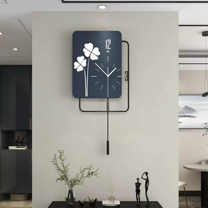 Luxury Lifestyle Aesthetic - Reloj de pared minimalista de estilo