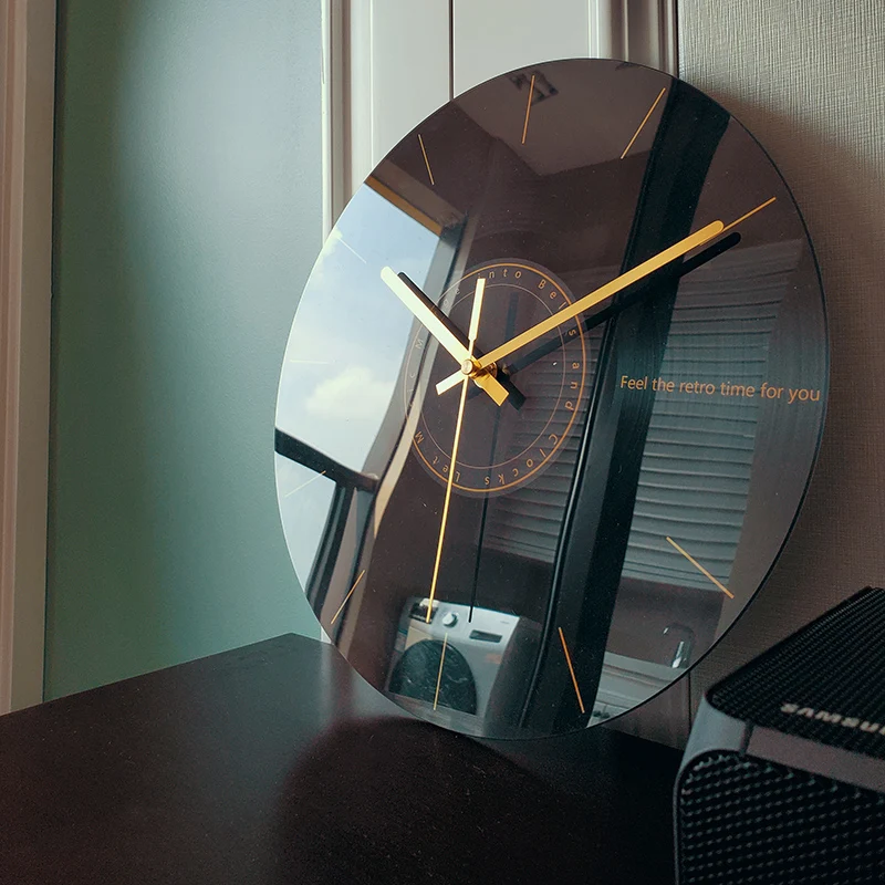 Luxury Lifestyle Watches - Reloj de pared silencioso de lujo,