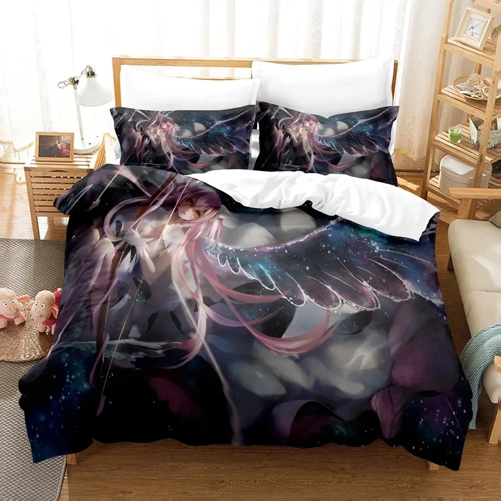 Linen Duvet Cover - Top de moda 3D Puella Magi