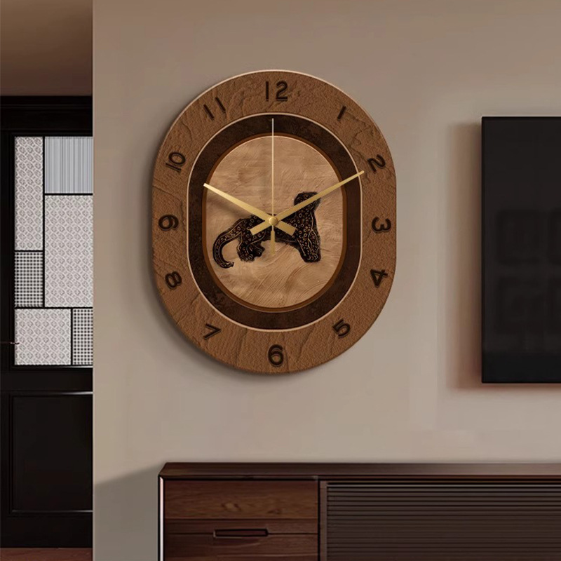 Luxury Lifestyle Aesthetic - Reloj de Pared Silencioso de Primera