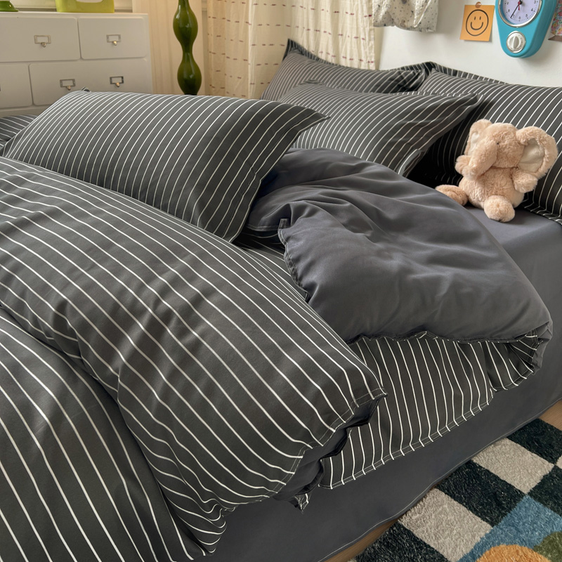 Linen Duvet Cover - Juego de Ropa de Cama de