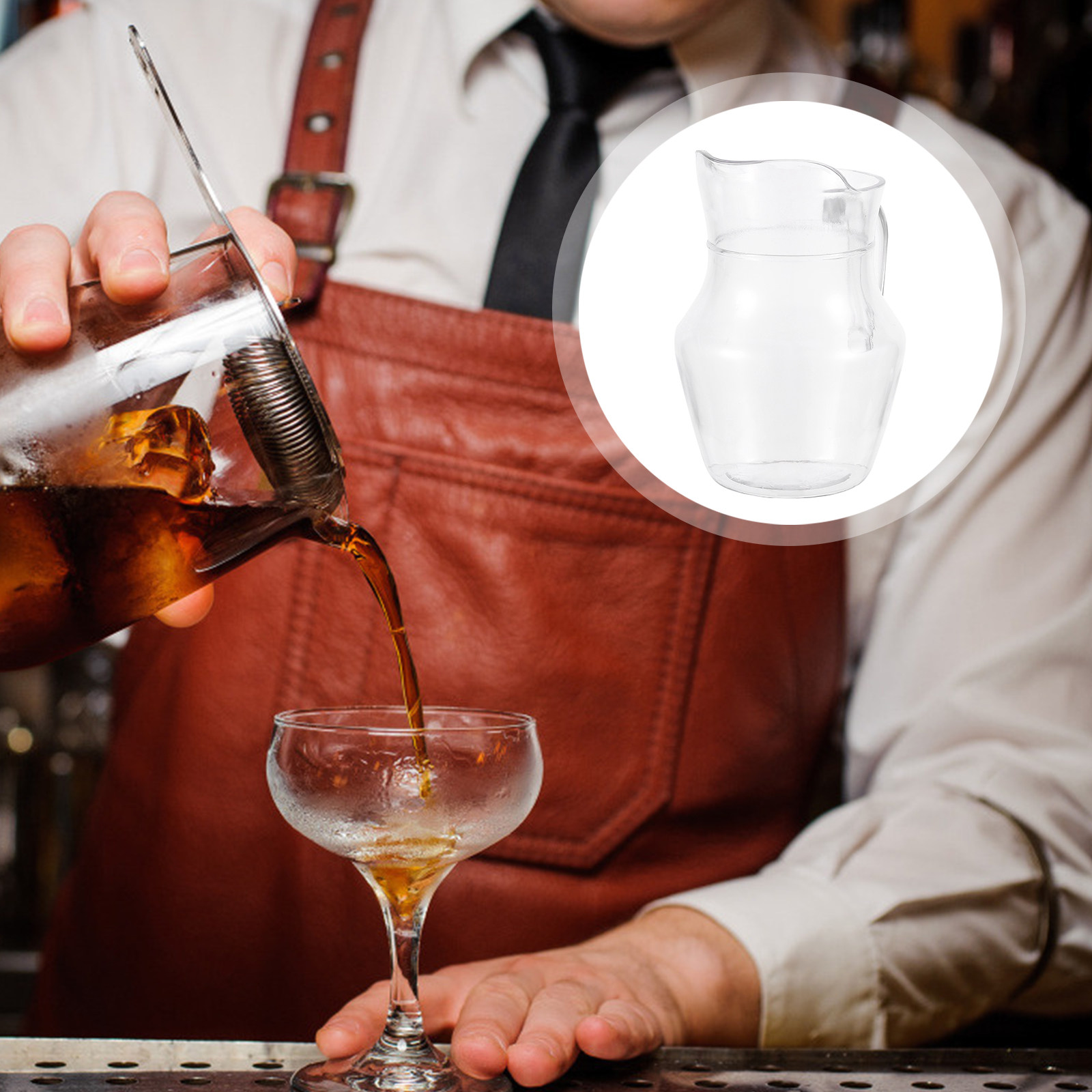 Glass Decanter Whiskey - 1 unidad de dispensador de vino