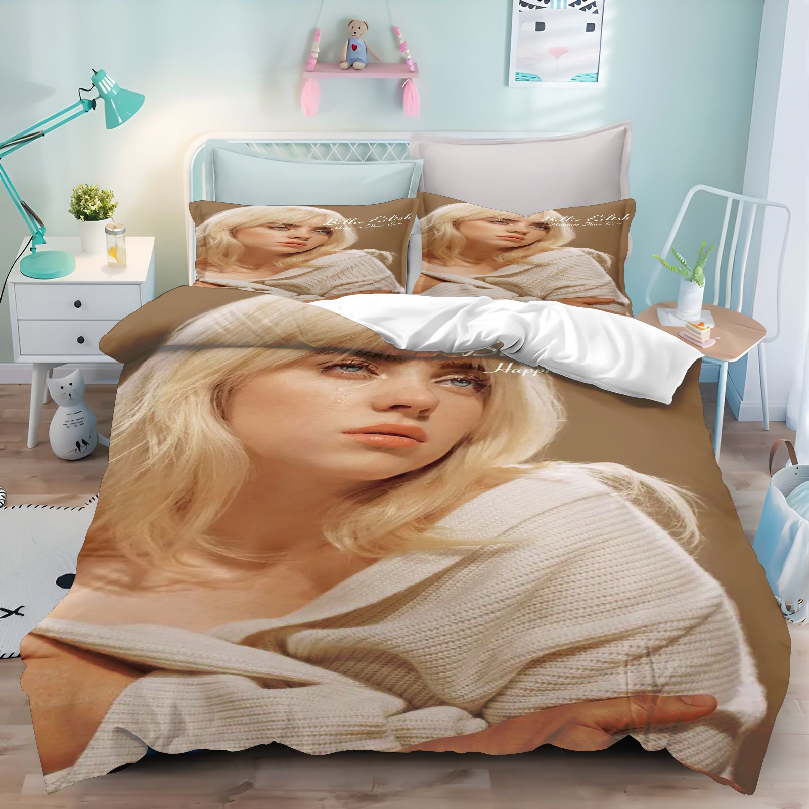Linen Duvet Cover - Juego de Ropa de Cama Billie