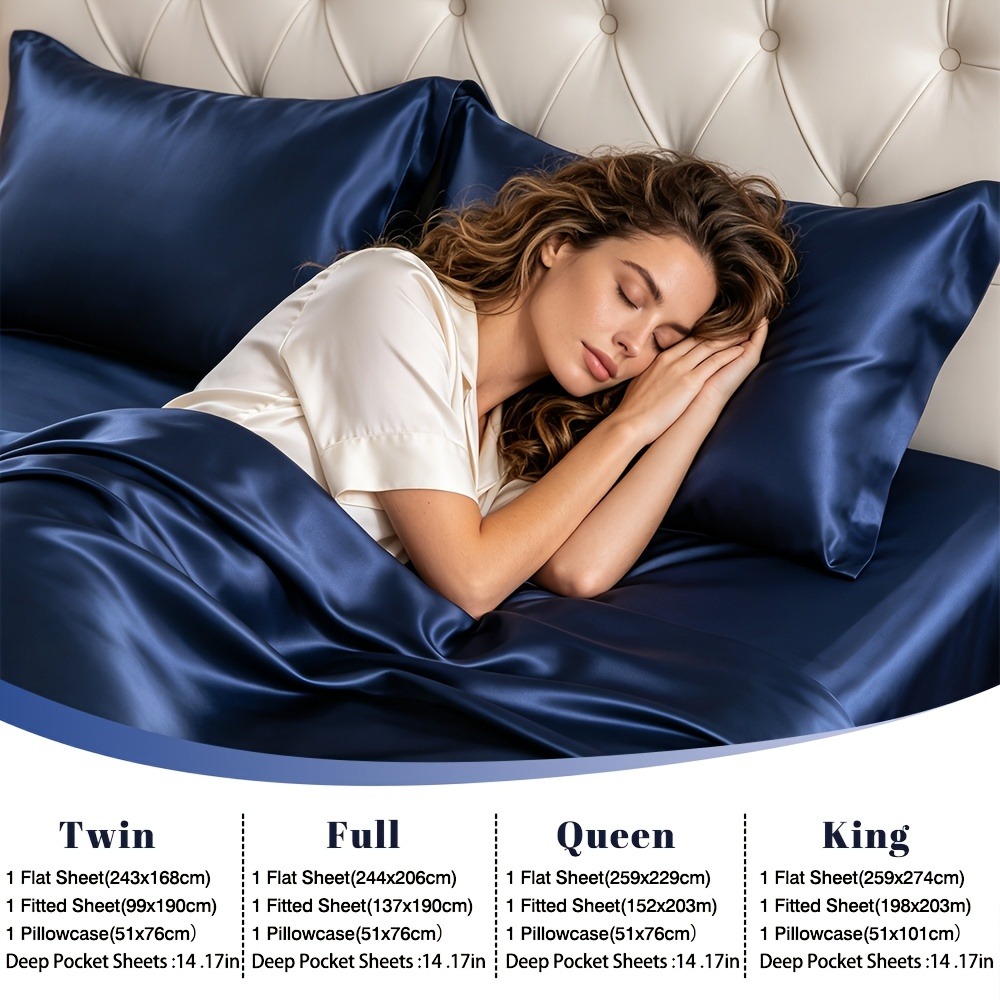 Juego de Sábanas de Satén 100% - Linen Duvet Cover reseña y precio