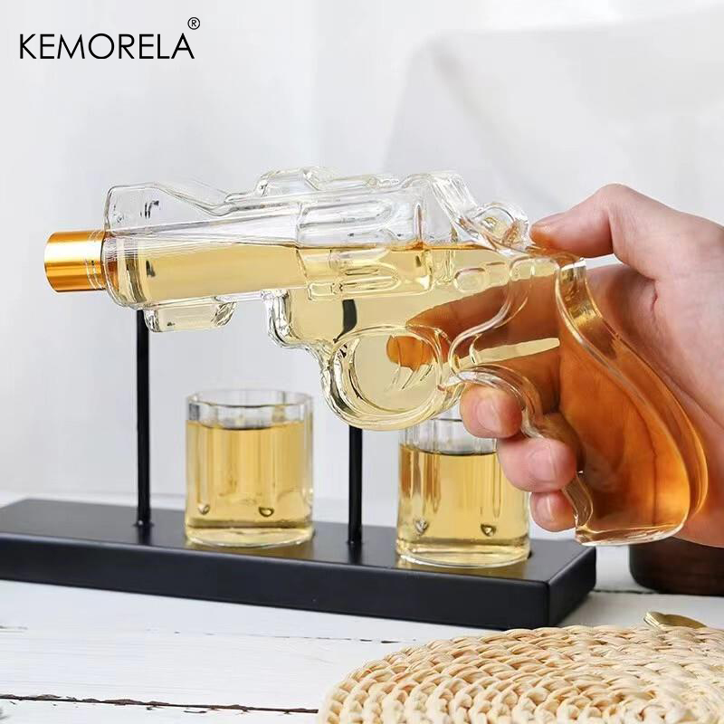 KEMORELA- decantador de vidrio - Glass Decanter Whiskey reseña y precio