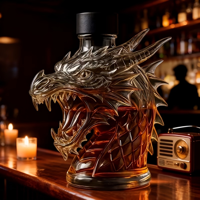 Decantador de Vino con Cabeza  - Glass Decanter Whiskey reseña y precio