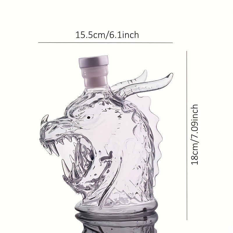 Decantador de Vino con Cabeza  - Glass Decanter Whiskey reseña y precio