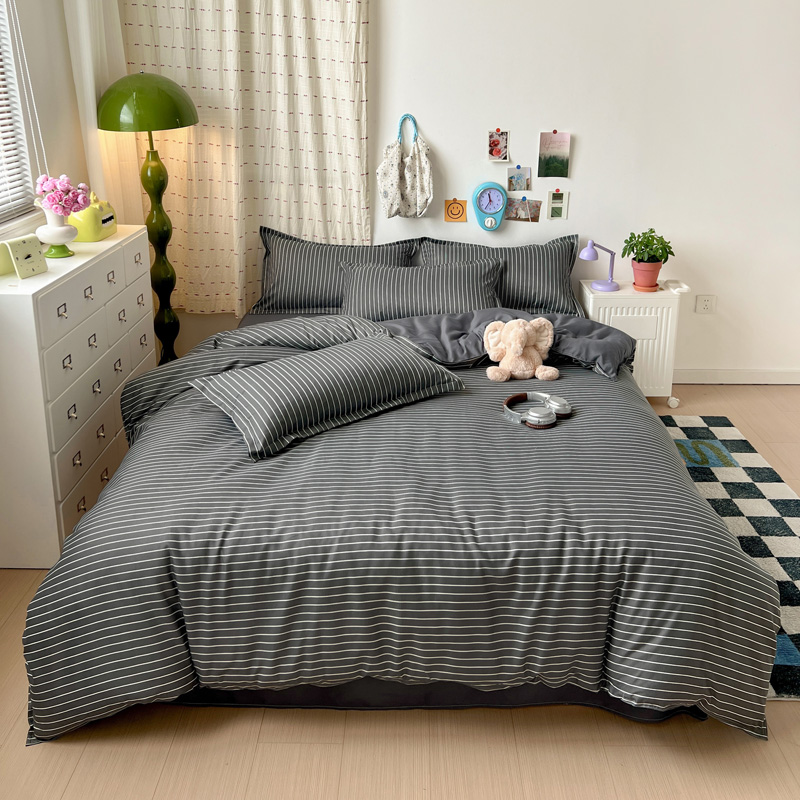 Juego de Ropa de Cama de 4 Pie - Linen Duvet Cover reseña y precio