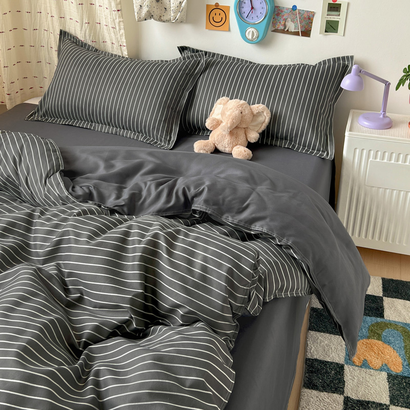 Juego de Ropa de Cama de 4 Pie - Linen Duvet Cover reseña y precio