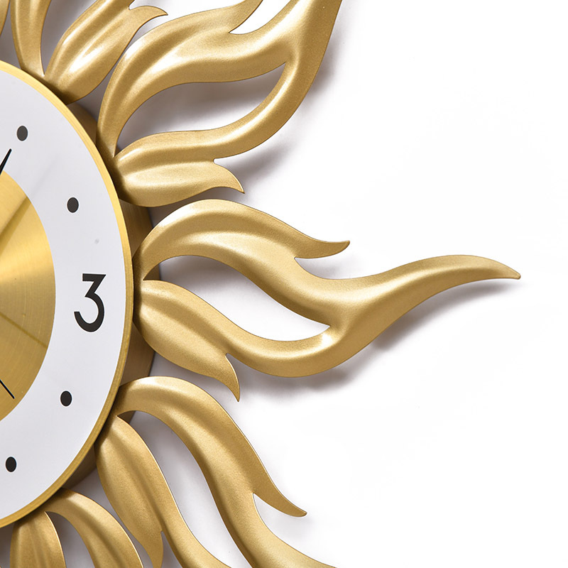 Reloj de Pared Dorado Nórdico, - Luxury Lifestyle Watches reseña y precio