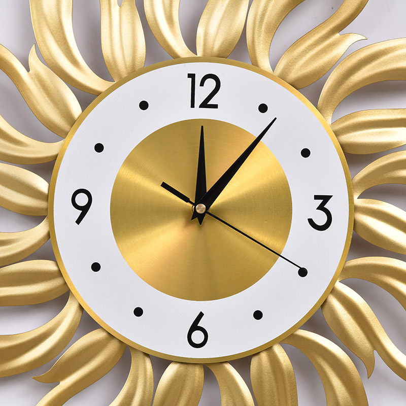 Reloj de Pared Dorado Nórdico, - Luxury Lifestyle Watches reseña y precio