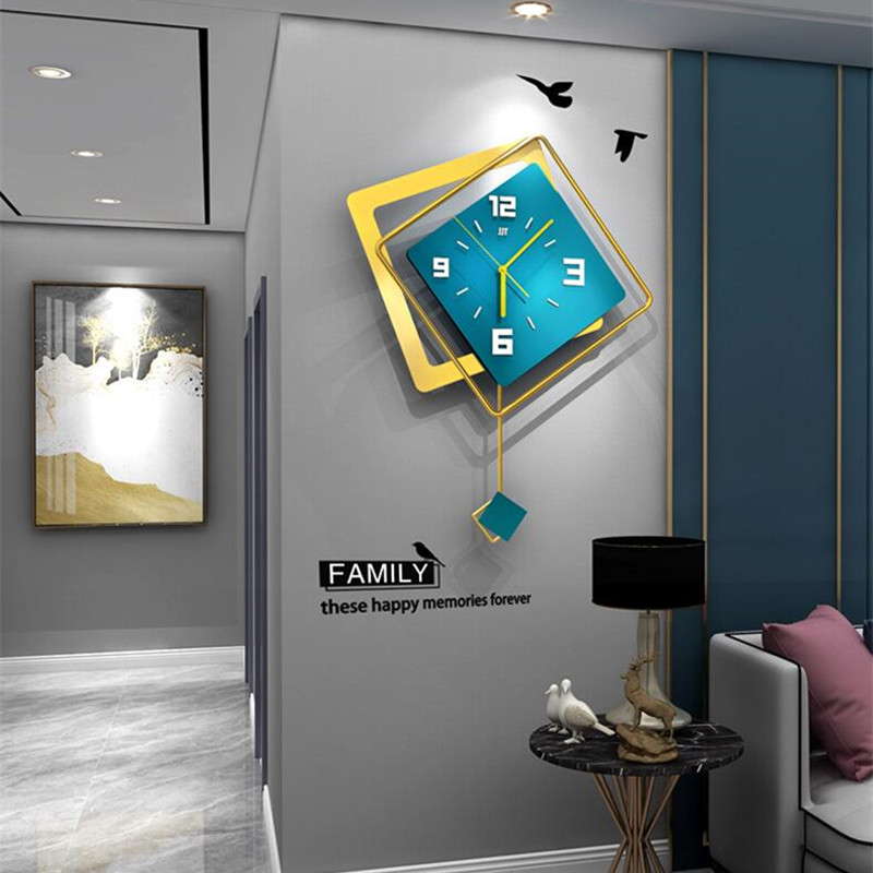 Reloj de pared cuadrado nórdic - Luxury Lifestyle Watches reseña y precio