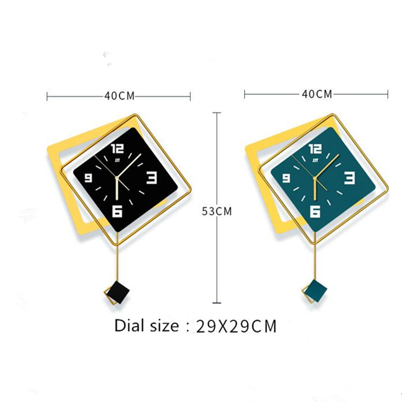 Reloj de pared cuadrado nórdic - Luxury Lifestyle Watches reseña y precio