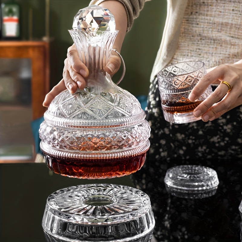 Decantador de vino de cristal, - Glass Decanter Whiskey reseña y precio