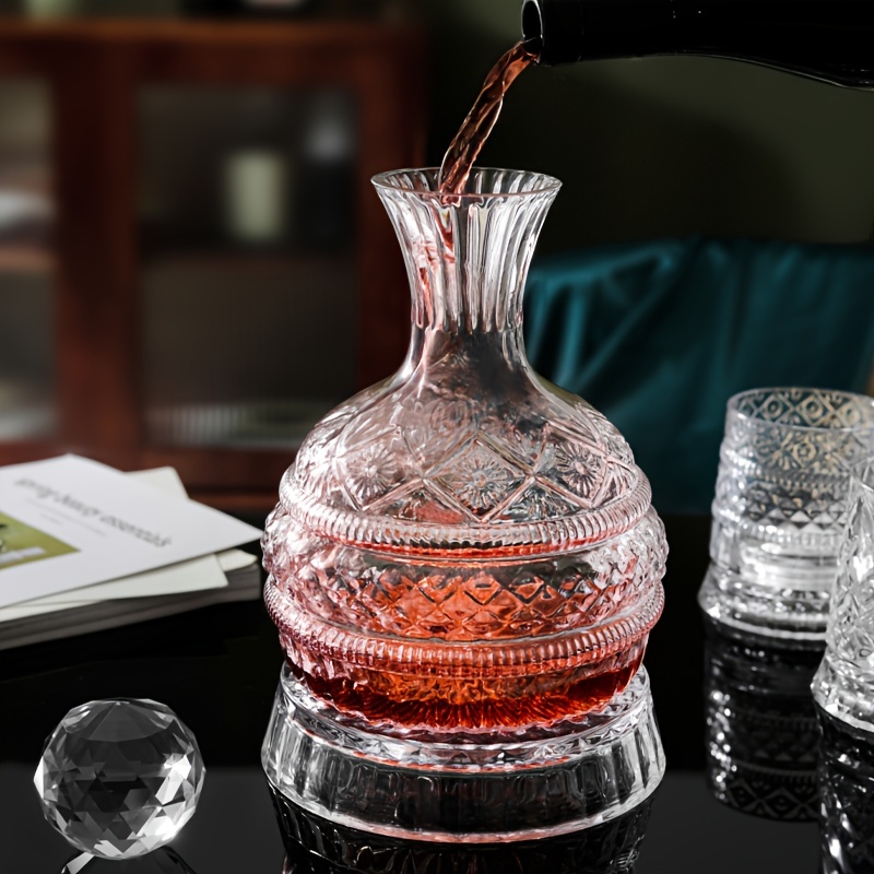 Decantador de vino de cristal, - Glass Decanter Whiskey reseña y precio