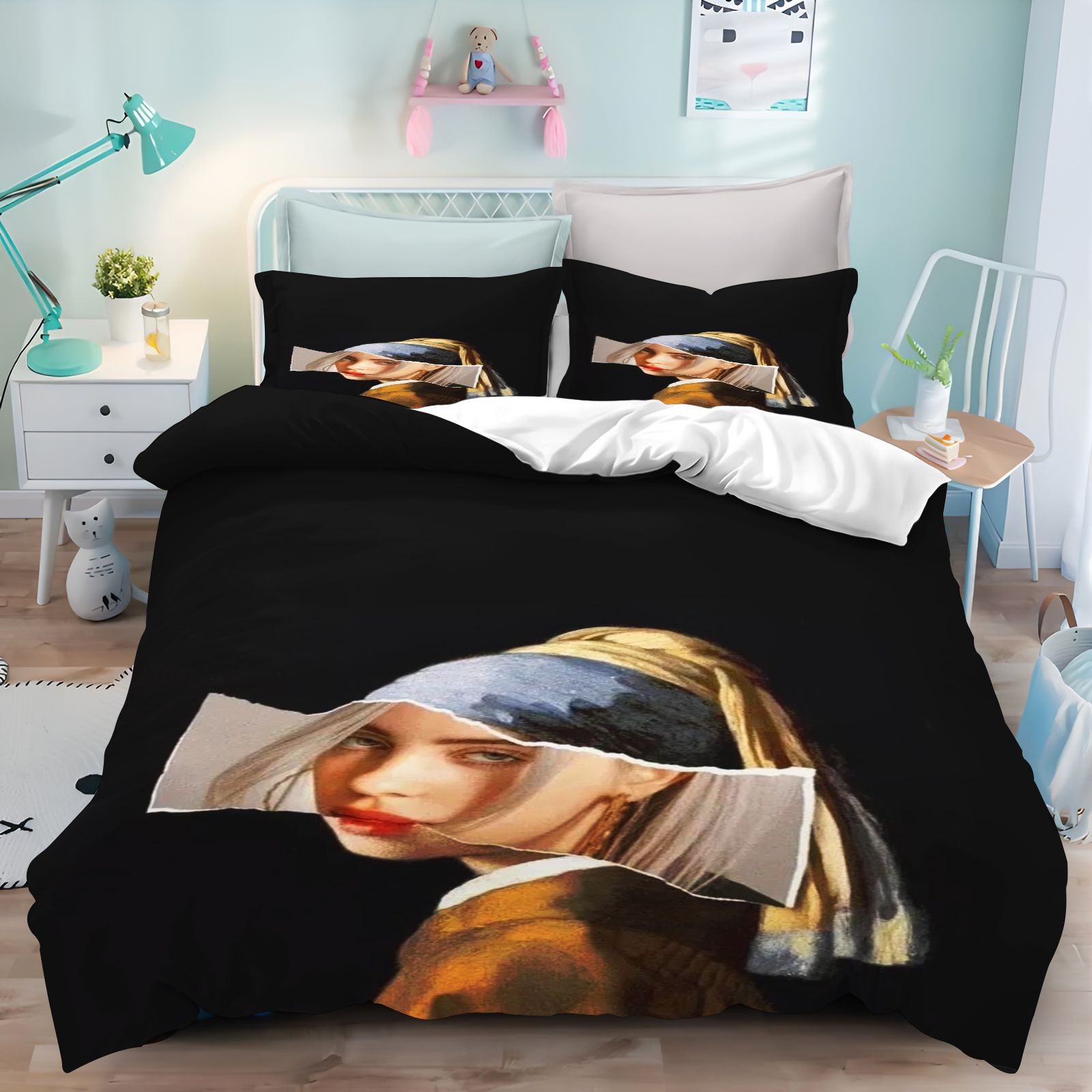 Juego de Ropa de Cama Billie E - Linen Duvet Cover reseña y precio