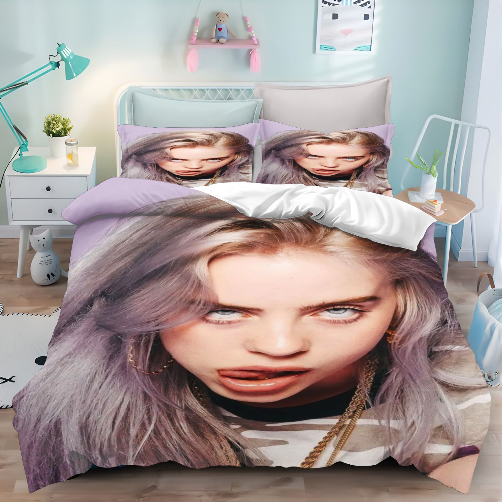 Juego de Ropa de Cama Billie E - Linen Duvet Cover reseña y precio