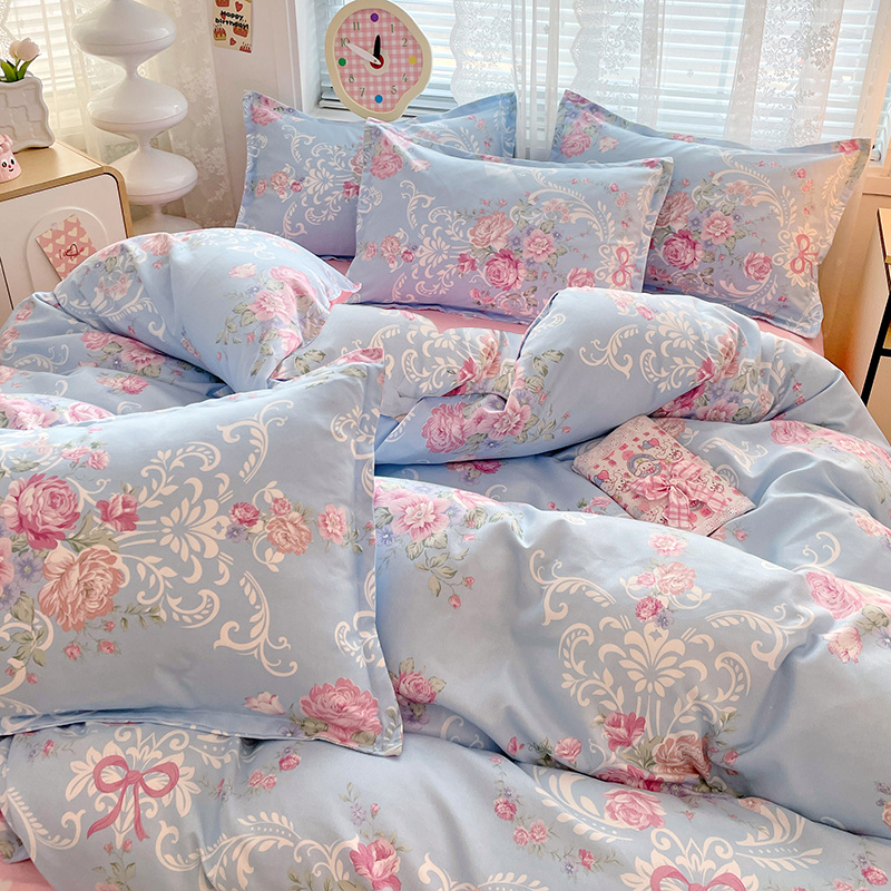 Juego de Ropa de Cama Pastoral - Linen Duvet Cover reseña y precio
